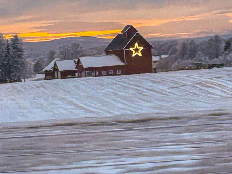 De bron van kerst in beeld